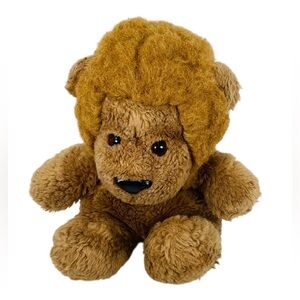🍄 GUND Vintage Plush Lion Toy
